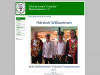 schuetzenverein-mussenhausen.de Webseite Vorschau