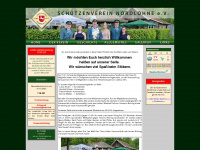 schuetzenverein-nordlohne.de Webseite Vorschau