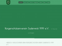 schuetzenverein-suderwick.de Webseite Vorschau