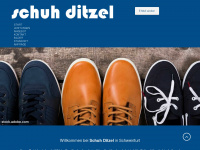 schuh-ditzel.de Webseite Vorschau