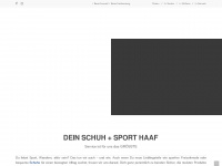 schuh-sport-haaf.de Webseite Vorschau
