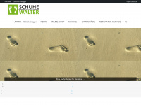 schuhe-walter.at Webseite Vorschau