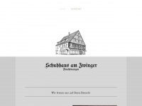 schuhhaus-am-zwinger.de Webseite Vorschau