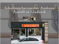 schuhmacherei-gladbeck.de Webseite Vorschau