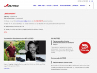schuhmode-alfred.at Webseite Vorschau