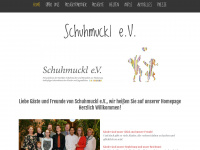 schuhmuckl-ev.de Webseite Vorschau