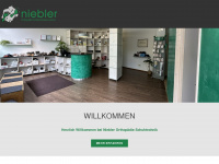 schuhtechnik-niebler.de Webseite Vorschau