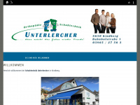 schuhtechnik-unterlercher.at Webseite Vorschau