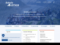 schule-aletsch.ch Webseite Vorschau