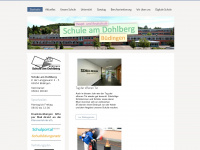 schule-am-dohlberg.de Webseite Vorschau