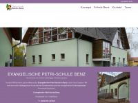 schule-benz.de Webseite Vorschau
