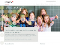 schule-berneck.ch Webseite Vorschau