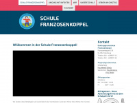 schule-franzosenkoppel.de Webseite Vorschau