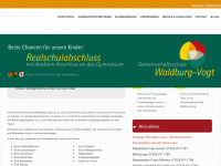 schule-waldburg.de Webseite Vorschau