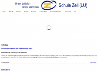schule-zell-lu.ch Webseite Vorschau
