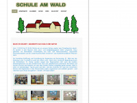 schuleamwald.de Webseite Vorschau