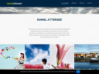 ramsl-attersee.com Webseite Vorschau