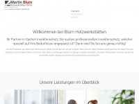 blum-dernbach.de Webseite Vorschau