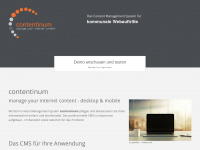 contentinum.de Webseite Vorschau