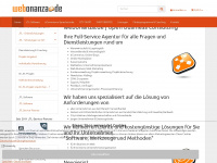 webonanza.de Webseite Vorschau