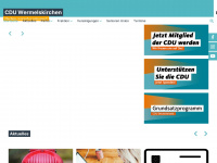 cdu-wermelskirchen.de Webseite Vorschau
