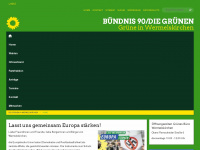 gruene-wermelskirchen.de Webseite Vorschau