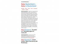 salsadeutschland.de Webseite Vorschau