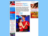 salsa-kurs.de Webseite Vorschau