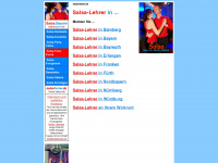 salsa-lehrer.de Webseite Vorschau