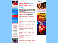 salsa-discos.de Webseite Vorschau