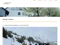 schulehuettlingen.ch Webseite Vorschau