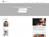 schulen.ch Webseite Vorschau