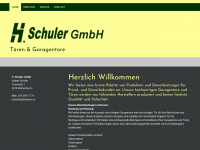 schuler-schlosserei-metallbau.ch Webseite Vorschau