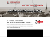 schulerbau.ch Webseite Vorschau