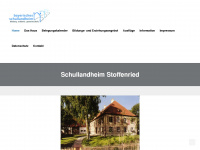schullandheim-stoffenried.de Webseite Vorschau