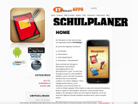 schulplaner-app.de Webseite Vorschau