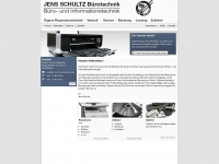 schultz-buerotechnik.de Webseite Vorschau