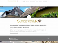 schultz-werner-weingut.de Webseite Vorschau
