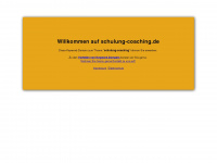 schulung-coaching.de Webseite Vorschau