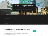 schulverein-nathrath.de Webseite Vorschau