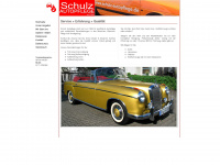 schulz-autopflege.de Webseite Vorschau