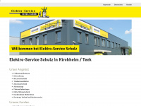 schulz-elektroservice.de Webseite Vorschau