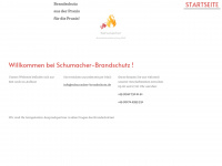 schumacher-brandschutz.de Webseite Vorschau