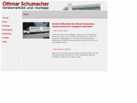 schumacher-fenster.ch Webseite Vorschau