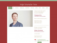 schumacher-tenor.de Webseite Vorschau