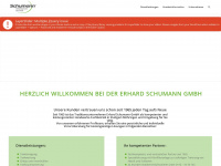 schumann-tanktechnik.de Webseite Vorschau