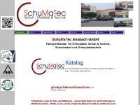 schumatec-ansbach.de Webseite Vorschau