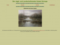 schupp-naturmaler.de Webseite Vorschau
