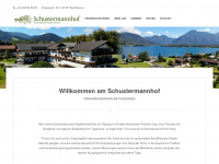 schustermannhof.de Webseite Vorschau
