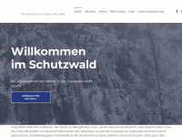 schutzwaldverein.at Webseite Vorschau